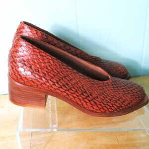 Wal & Pal Los Angeles Leather Slip-on Shoes Made in Brazil Size 7.5 (38)